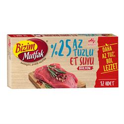 Bizim Mutfak %25 Az Tuzlu Et Suyu Bulyon 120 Gr