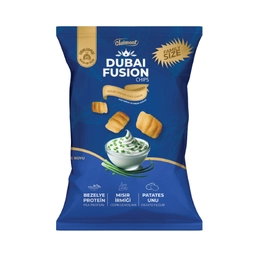 Dubai Fusion Ekşi Krema ve Frenk Soğanı Nohut Cipsi 135 G