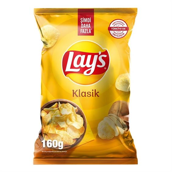 Lays Sade Patates Cipsi 160 gr