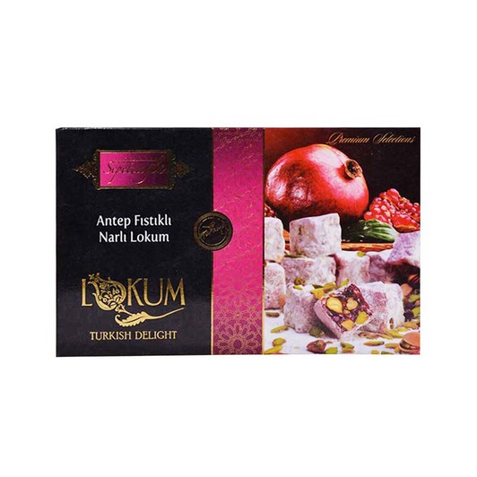 Sepetçioğlu Lokum Antep Fıstıklı & Narlı 300 gr