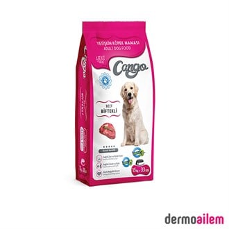 CANGO YETİŞKİN KÖPEK MAMASI ETLİ 15 KG