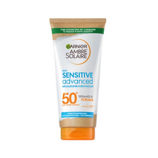 Garnier Ambre Solaire Sensitive Advanced Hipoalerjenik Güneş Koruyucu Süt SPF50+ 175ML