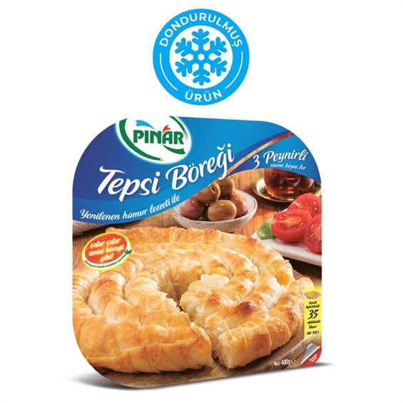 Pınar  Üç Peynirli Tepsi Börek 400 gr
