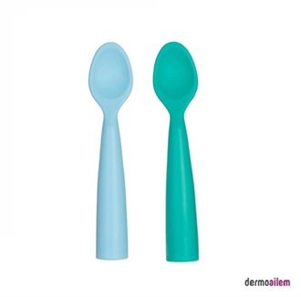 Oioi Nam Nam Kaşık 2 Li - Mineral Blue/aqua Green - Mavi