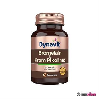 Dynavit Bromelain Krom Pikolinat 60 Kapsül
