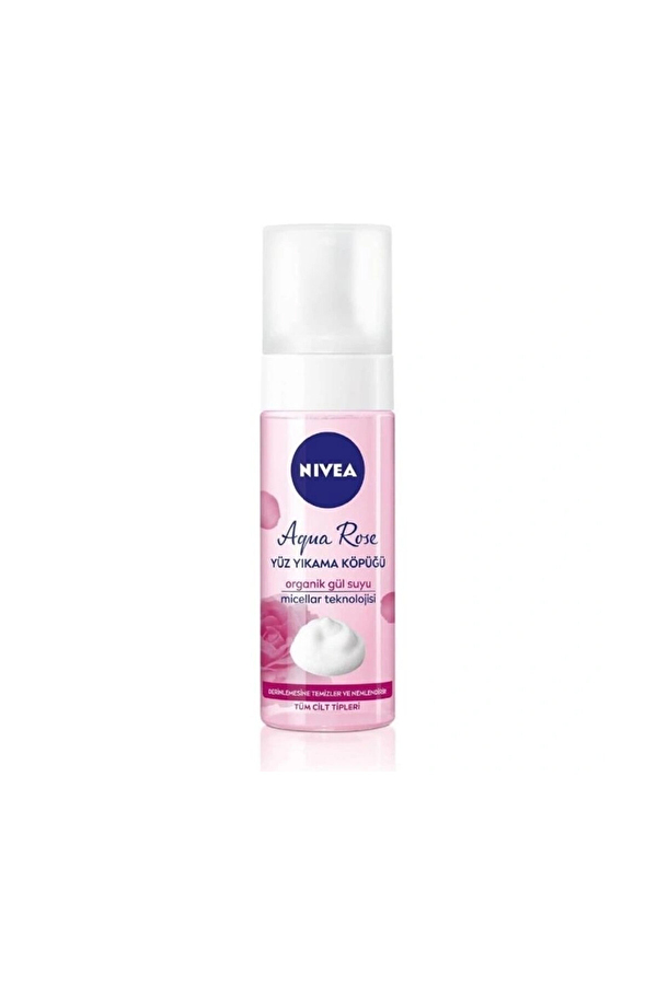 Nivea Yüz Yıkama Köpüğü Aqua Rose 150 ml