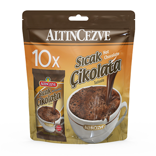 ALTINCEZVE SICAK ÇİKOLATA 10‘LU PAKET 190 GR