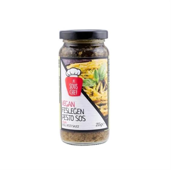 Jr. Sous Chef Vegan Fesleğen Pesto Sos 220 gr