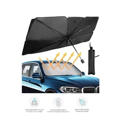 Oto Ön Cam Şemsiye Güneşlik 140x79 Cm