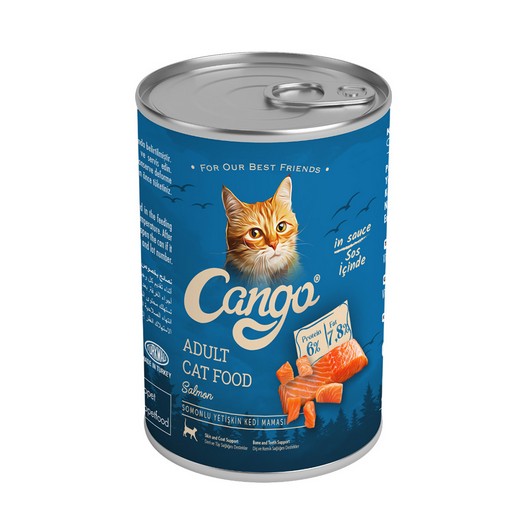 Cango Kedi Maması Konserve 415 gr Somon