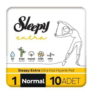 Sleepy Extra Hijyenik Ped Normal 10'lu