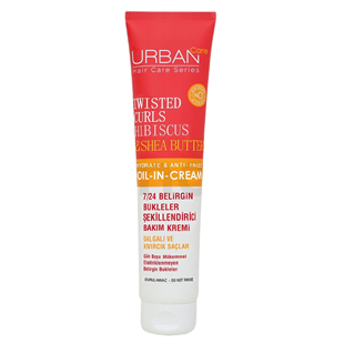 Urban Care Curl Hibiscus Water & Shea Butter Durulanmayan Krem 175 ml