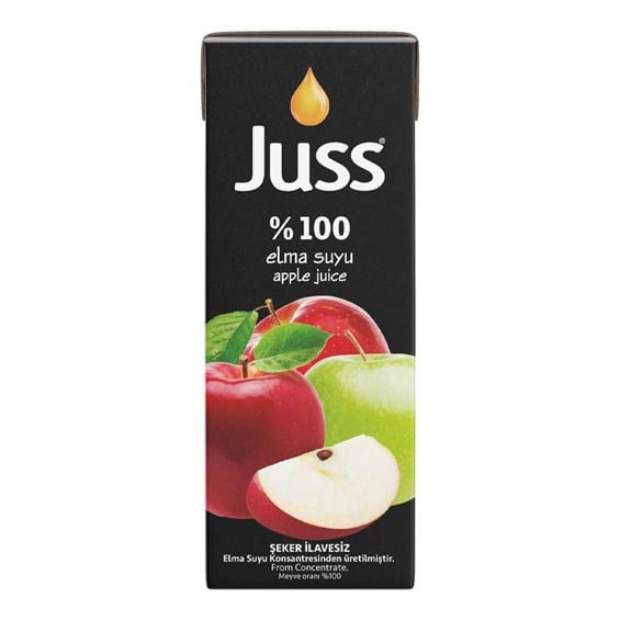 Juss %100 Meyve Suyu Elma Karışık 200 ml