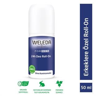 Weleda Erkeklere Özel Doğal Roll-On Deodorant 50 ml
