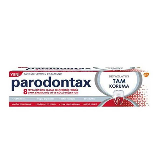 Parodontax Diş Macunu Tam Koruma Beyazlatıcı 75 ml