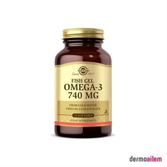 Solgar Fish Gel Omega 3 740 mg 50 Kapsül