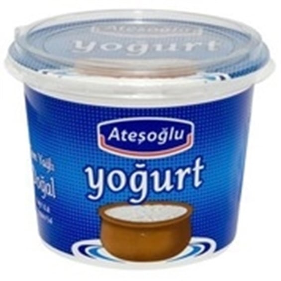 Ateşoğlu Yarım Yağlı Yoğurt 5 kg