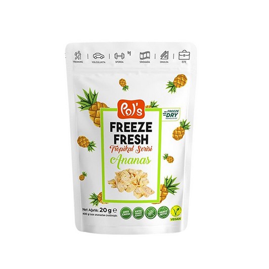 Pol`s Freeze Fresh Kuru Ananas 20gr