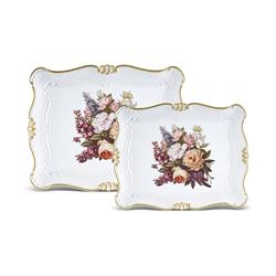 Karaca 2 li Buket Dikdörtgen Tepsi