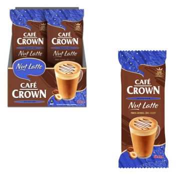 Cafe Crown Selection Fındıklı Latte 21,5 Gr x 10 Adet