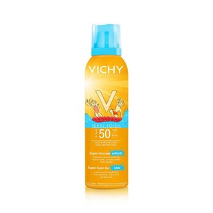 Vichy Capital Ideal Soleil Spf50+ Çocuklar İçin Yüksek Korumalı Güneş Köpüğü 150Ml
