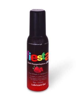 Fiesta Kayganlaştırıcı Jel Çilekli 100 ml