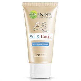 Garnier BB Krem Saf & Temiz Açık Ton 50 ml