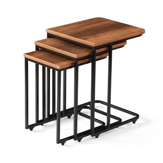 Karataş MZ-9401 CE Metal Zigon Sehpa Barok