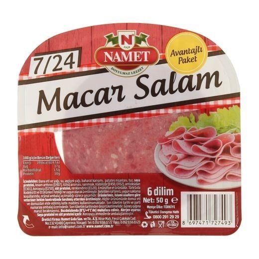 Namet 7/24 Dana Macar Salam 50 Gr