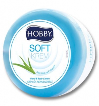 Hobby Soft Krem El ve Vücut Kremi 300 Ml Aloe Veralı