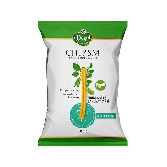 Doğal Chipsm Süt Mısır Soslu 60 Gr