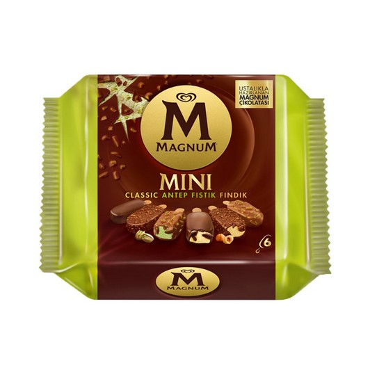 Algida Magnum Mini Classic - Antep Fıstık - Fındık 345 ml