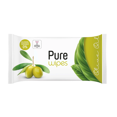 PURE WIPES ISLAK HAVLU 50'Lİ