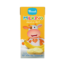 Birşah Milkino Muzlu Süt 200 Ml