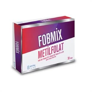 Fobmix Metilfolat 30 Tablet