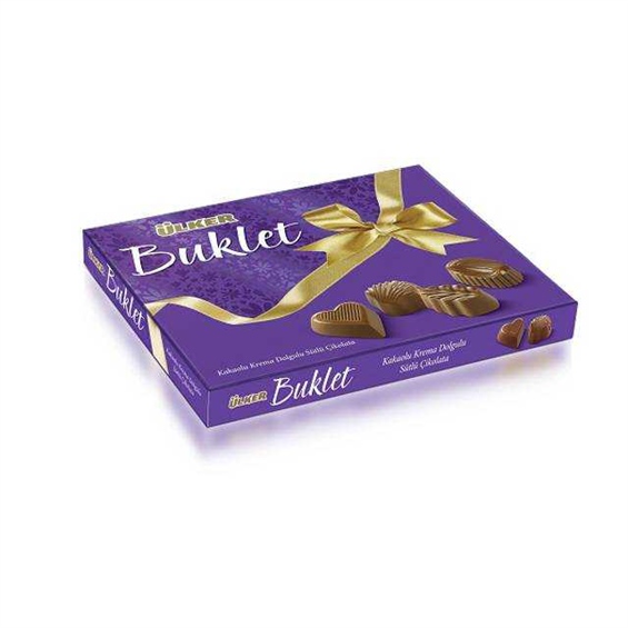 Ülker Buklet Kakao Krema Dolgulu Sütlü Çikolata 200 gr