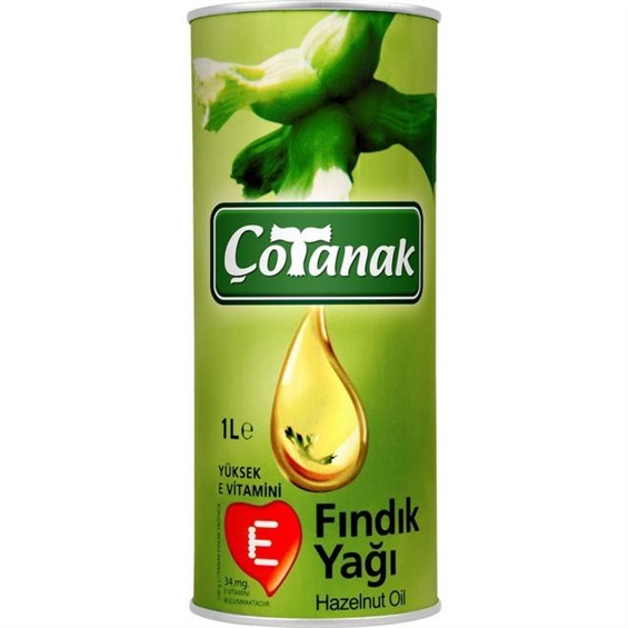 Çotanak Fındık Yağı 1 lt