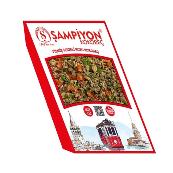 Şampiyon Kuzu Kokoreç Sebzeli 180 gr