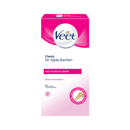Veet Klasik Ağda Bandı 12'li
