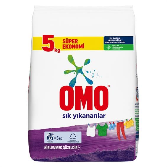 Omo Matik Sık Yıkananlar 5 kg