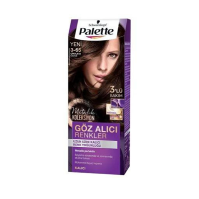 Palette Göz Alıcı Renkler 3-65 Çikolata Kahve