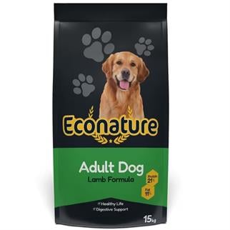 Econature Plus Kuzu Etli  Köpek Maması 15KG