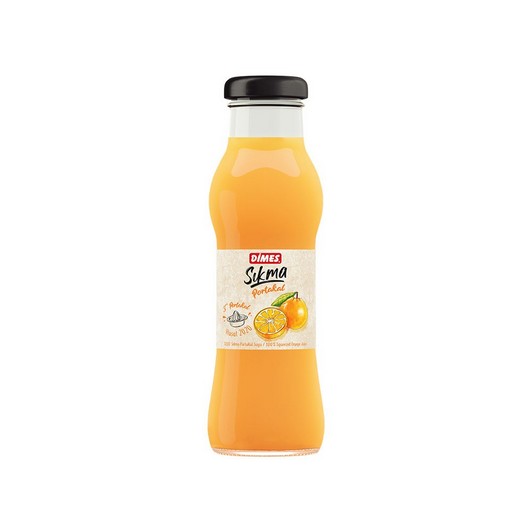 Dimes Sıkma Portakal Suyu 250 ml