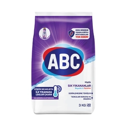 ABC Toz Deterjan 3 KG Beyazlar & Renkliler