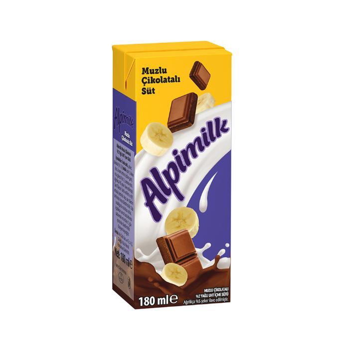 ALPIMILK ÇIKOLATALI SUT MUZ 180ML