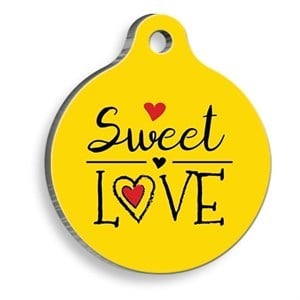 Dalis Tatlı Aşk Yuvarlak Kedi Künyesi