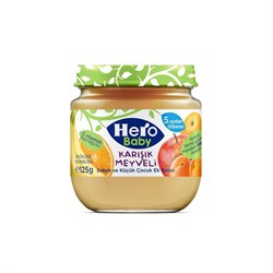 Hero Baby Karışık Meyveli Mama 125 gr
