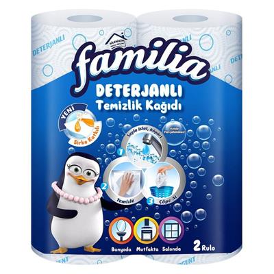 FAMILIA DETERJANLI HAVLU 2LI