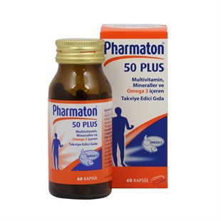 Pharmaton 50 Plus 60 Kapsül