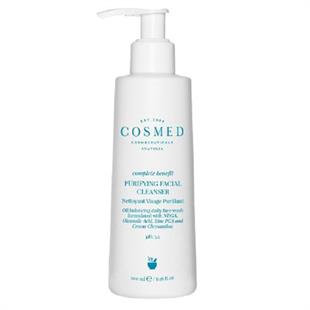 Cosmed Complete Benefit Purifying Facial Cleanser - Yağlı ve Akne Eğilimli Ciltlere Özel Arındırıcı Yüz Temizleme Jeli PH5.5 200 ml